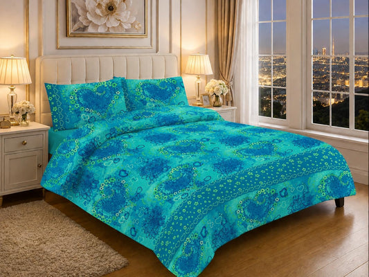 Jasmine Floral Duvet Cover Set – Soft Easy Care Printed Bedding | Night Zone
