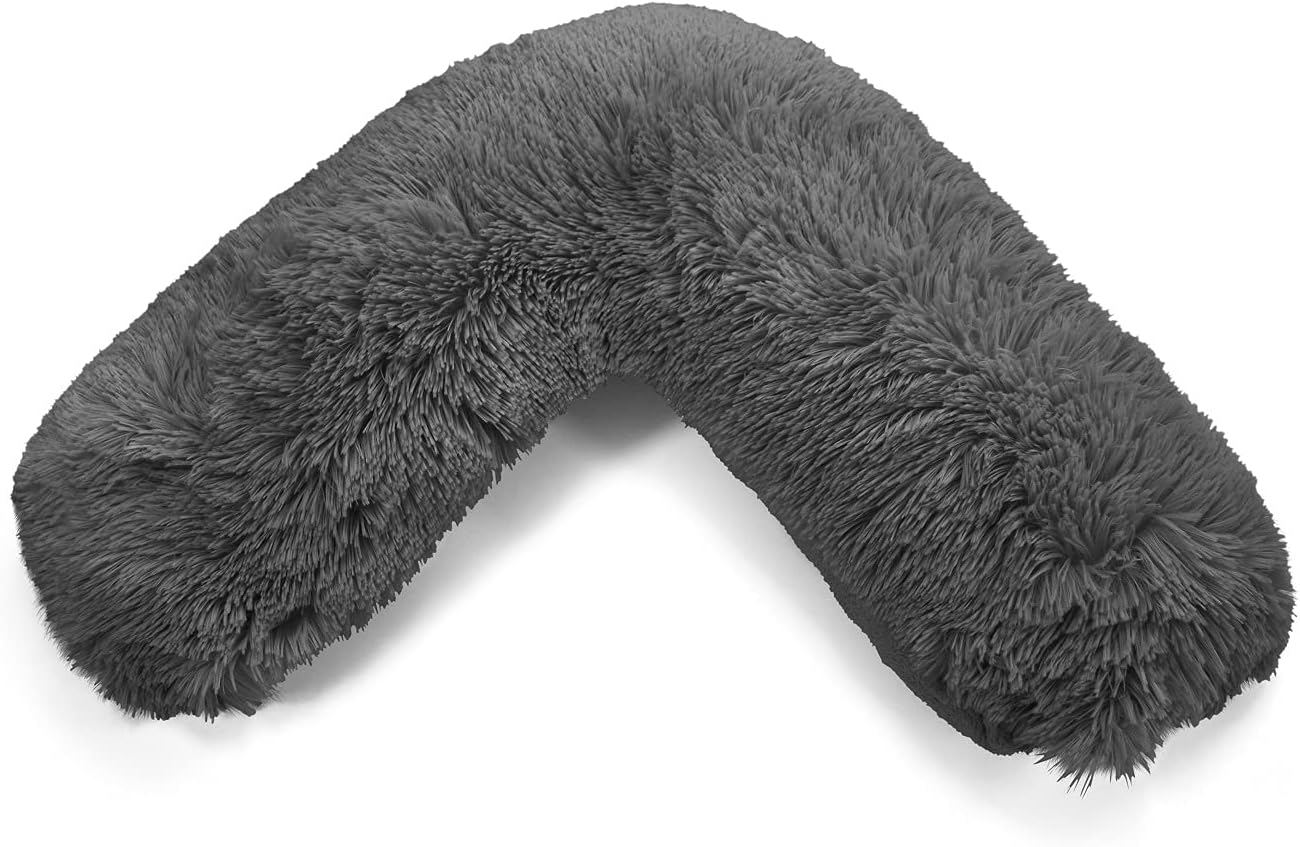 Cuddles V Shaped Pillow with Case or V Pillowcase Only – Orthopaedic Support Cushion | Night Zone