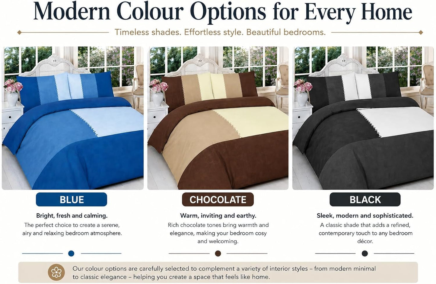 Suede Patch Polycotton Duvet Cover Set – Luxury Soft Touch Patchwork Bedding | Night Zone
