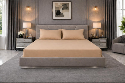 Extra Deep Fitted Sheet 40cm – Polycotton Easy Care Bedding | Night Zone