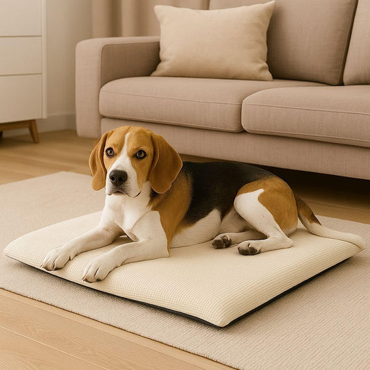 Fleece Pet Mat Washable Dog & Cat Bed – Super Soft Pet Cushion | Night Zone