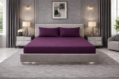 Extra Deep Fitted Sheet 40cm – Polycotton Easy Care Bedding | Night Zone