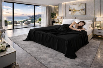 Polycotton Flat Sheet – Soft Easy Care Bed Linen | Night Zone