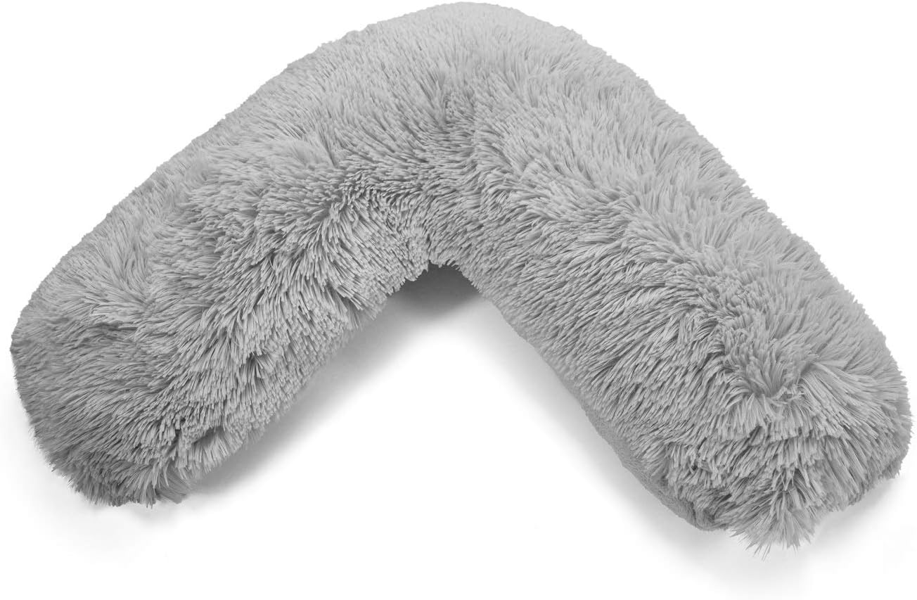 Cuddles V Shaped Pillow with Case or V Pillowcase Only – Orthopaedic Support Cushion | Night Zone