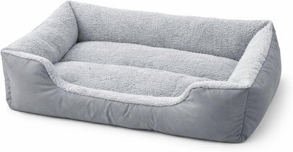 Luxury Orthopaedic Dog Bed Sofa – Plush Pet Basket with Raised Support Sides | Night Zone