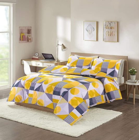 Scott Polycotton Duvet Cover Set – Soft Easy Care Bedding | Night Zone