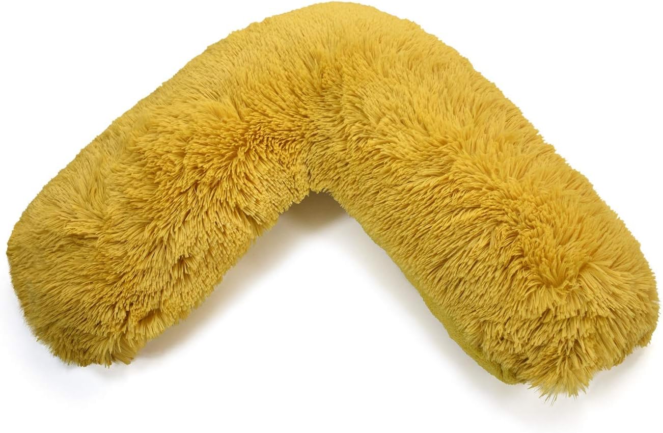 Cuddles V Shaped Pillow with Case or V Pillowcase Only – Orthopaedic Support Cushion | Night Zone
