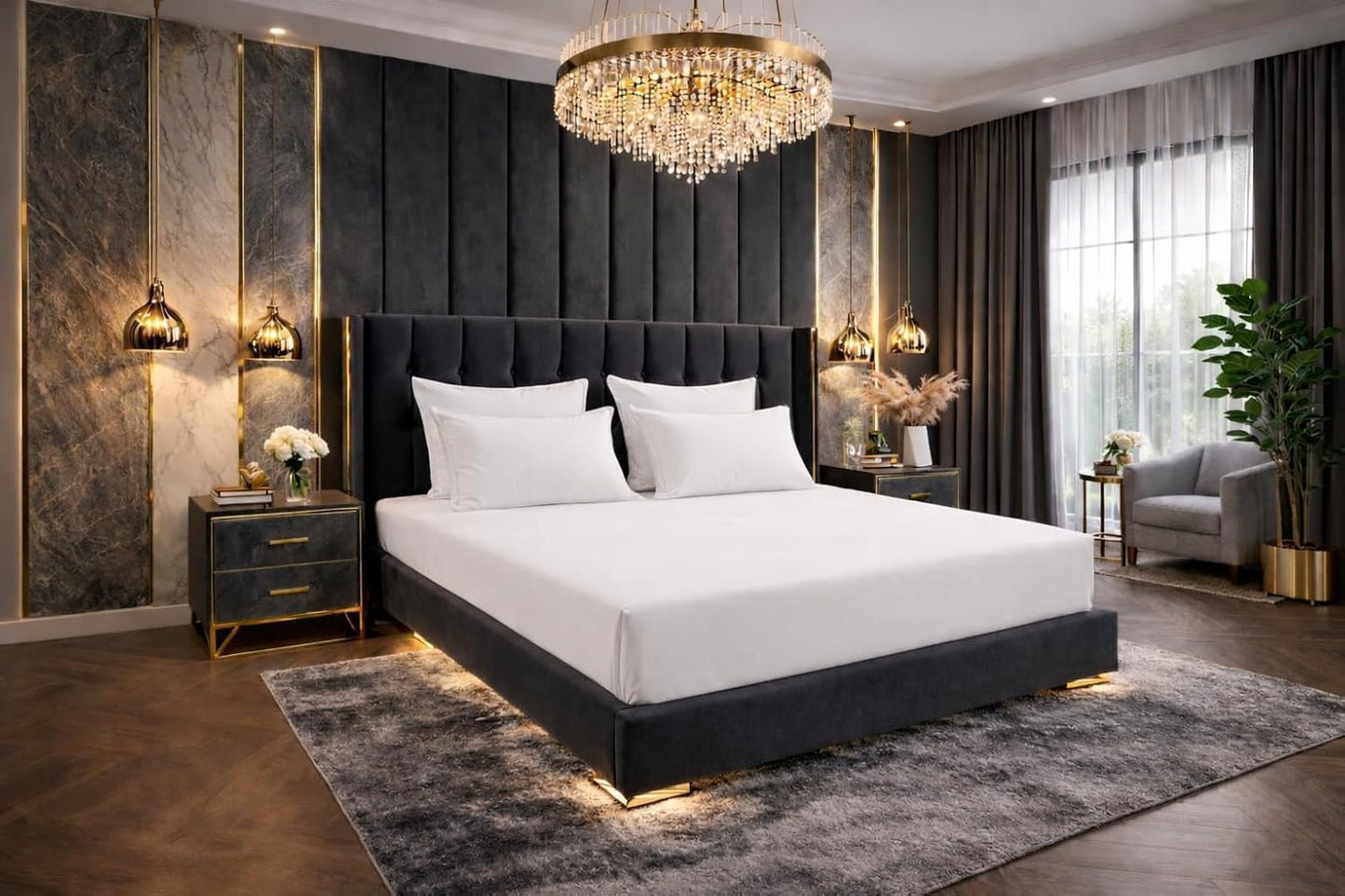 800 Thread Count 100% Egyptian Cotton Fitted Sheet – Hotel Quality Luxury Bedding | Night Zone