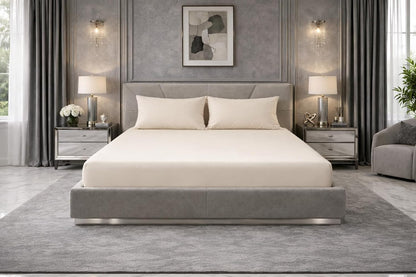 Extra Deep Fitted Sheet 40cm – Polycotton Easy Care Bedding | Night Zone
