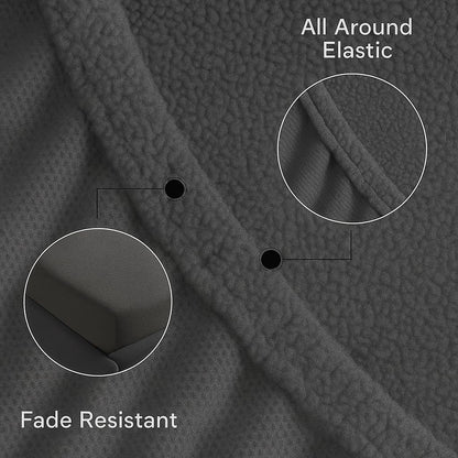 Teddy Fleece Fitted Sheet 30cm Deep – Extra Deep Teddy Bear Bedding | Night Zone