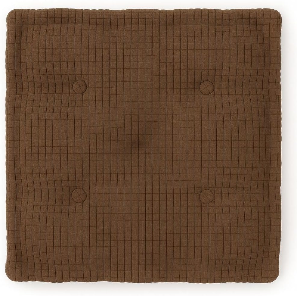 Square Fleece Booster Seat Pad 10cm Thick – Soft Chair Cushion for Extra Comfort | Night Zone