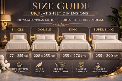 Flat Sheet 100% Egyptian Cotton 200 Thread Count Hotel Quality