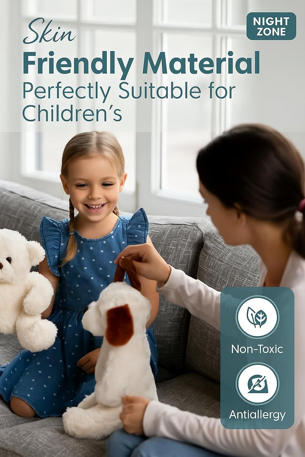 Hollow Fibre Stuffing Filling – Soft Polyester Filling for Toys, Pillows & Cushions | Night Zone