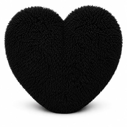 Teddy Cuddles Heart Shape Teddy Fleece Cushion – Soft Filled Decorative Cushion | Night Zone