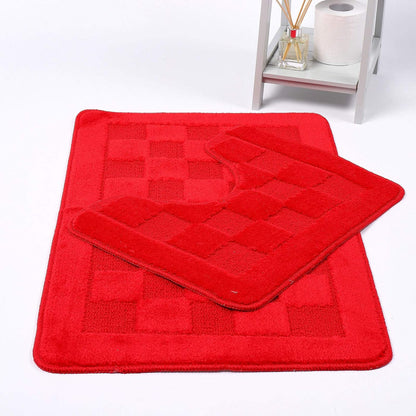 Square Bath Mat – Soft Absorbent Non Slip Bathroom Rug | Night Zone