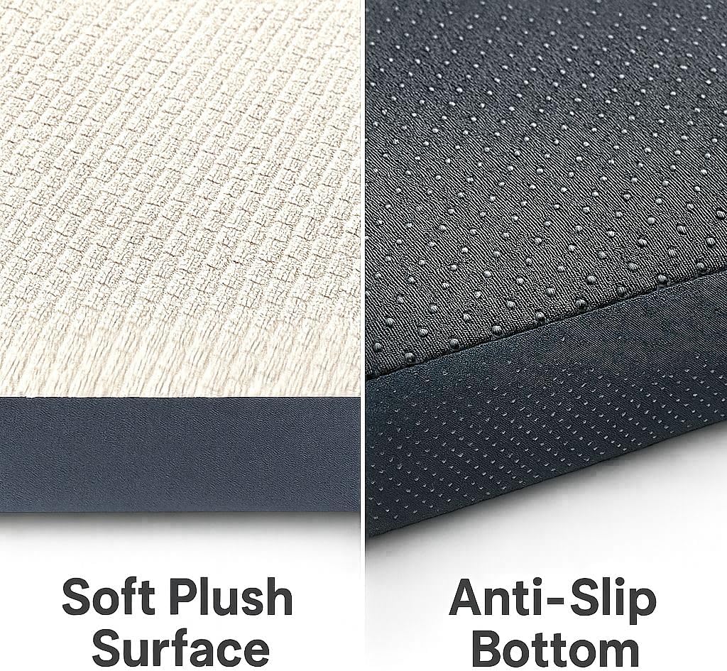 Fleece Pet Mat Washable Dog & Cat Bed – Super Soft Pet Cushion | Night Zone