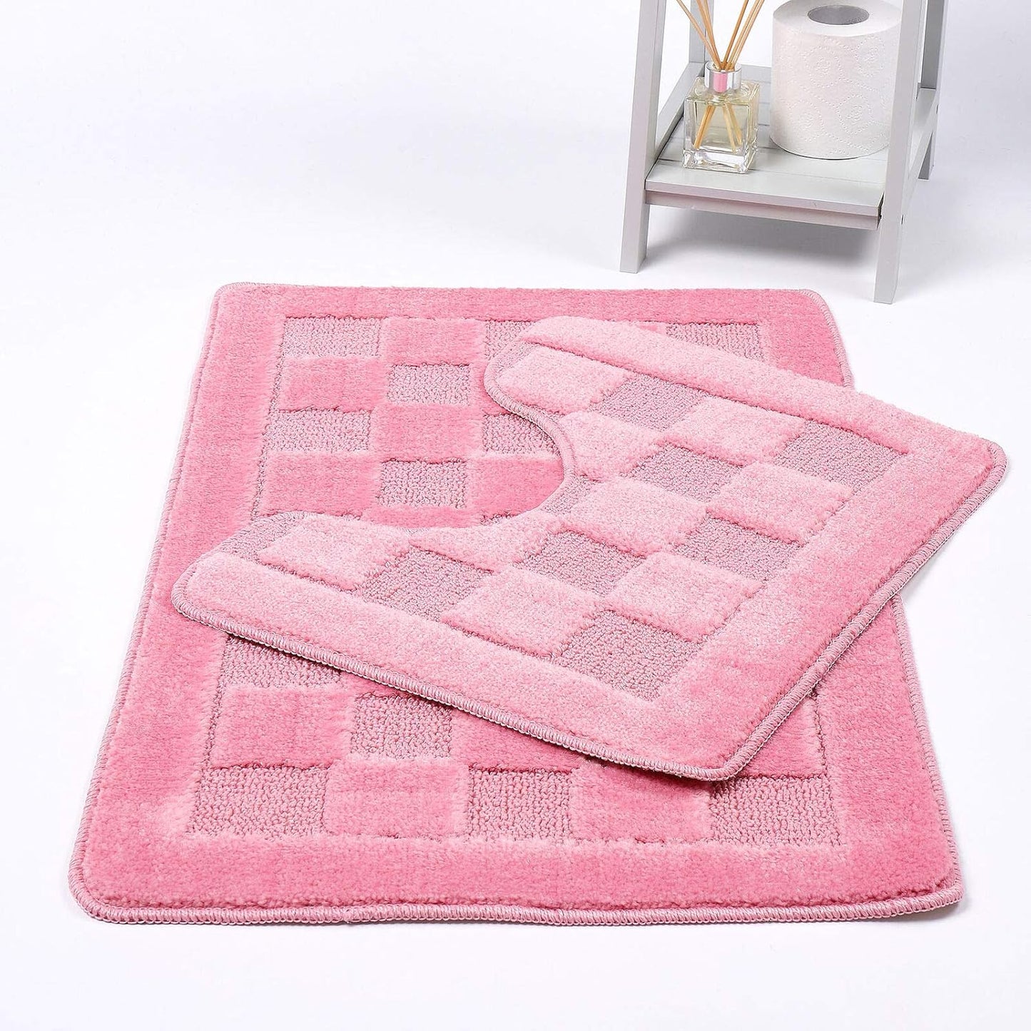 Square Bath Mat – Soft Absorbent Non Slip Bathroom Rug | Night Zone