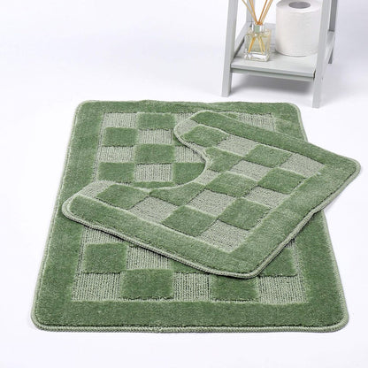 Square Bath Mat – Soft Absorbent Non Slip Bathroom Rug | Night Zone