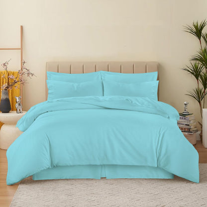 180 Thread Count Percale Duvet Cover Set – Non Iron Polycotton Bedding | Night Zone