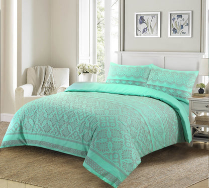 Aaliyah Printed Duvet Cover Set – Poly-cotton Bedding | Night Zone