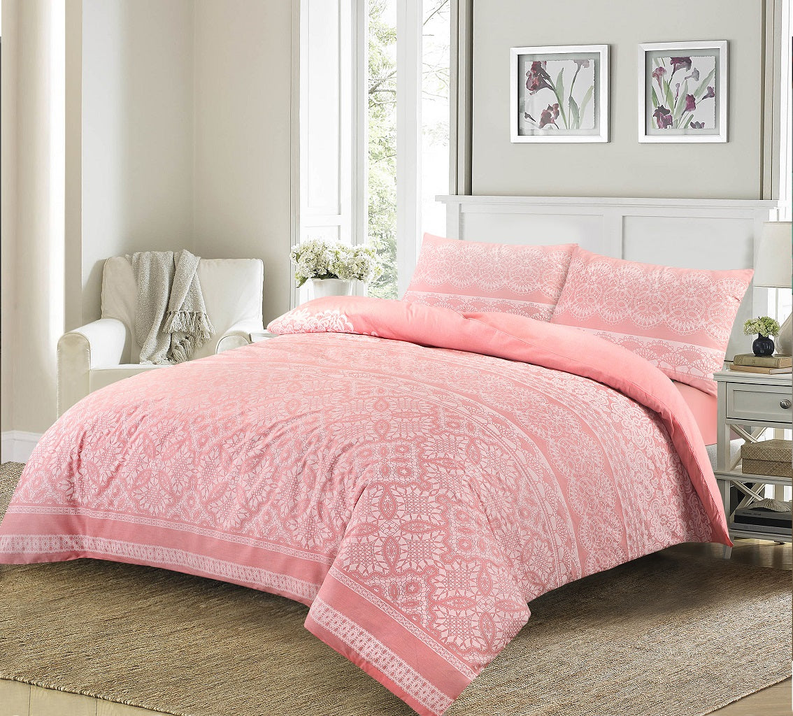 Aaliyah Printed Duvet Cover Set – Poly-cotton Bedding | Night Zone