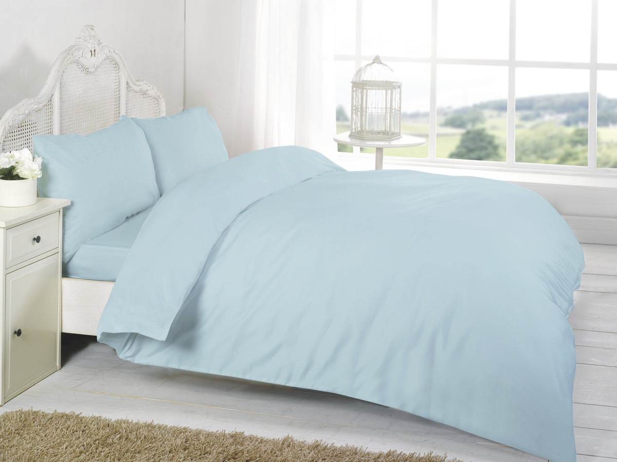 200 Thread Count Egyptian Cotton Duvet Cover Set – Hotel Quality Bedding | Night Zone