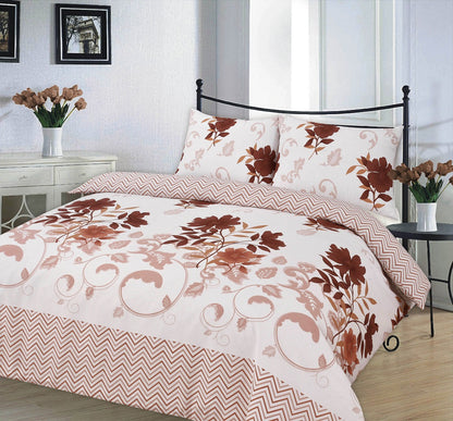 Bethany Printed Polycotton Duvet Cover Set – Soft Easy Care Bedding | Night Zone