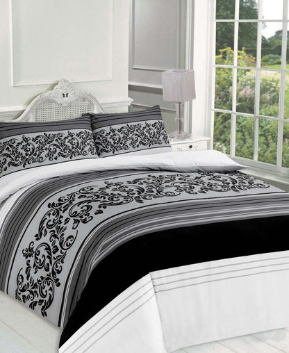 Camilla Printed Polycotton Duvet Cover Set – Soft Easy Care Bedding | Night Zone