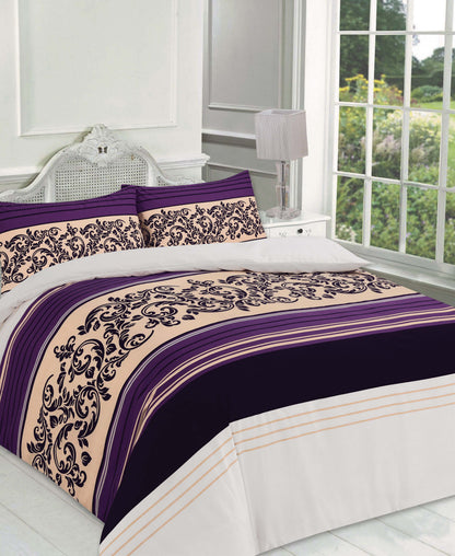 Camilla Printed Polycotton Duvet Cover Set – Soft Easy Care Bedding | Night Zone