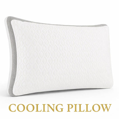 Cooling Pillow 48x78cm – Breathable Hollowfibre Hotel Quality Pillow | Night Zone
