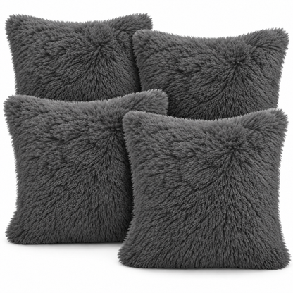 Teddy Hug Fleece Cushion Cover – Soft Fluffy Snug Cuddle Cushion Cover | Night Zone