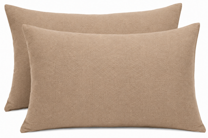Flannelette Pillow Cases – 100% Brushed Cotton Soft Warm Bedding | Night Zone