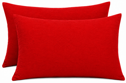 Flannelette Pillow Cases – 100% Brushed Cotton Soft Warm Bedding | Night Zone