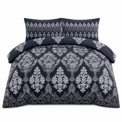 Tanya Reversible Floral Quilt Cover Bedding Set – Soft Easy Care Bedding | Night Zone