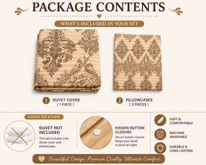 Tanya Reversible Floral Quilt Cover Bedding Set – Soft Easy Care Bedding | Night Zone
