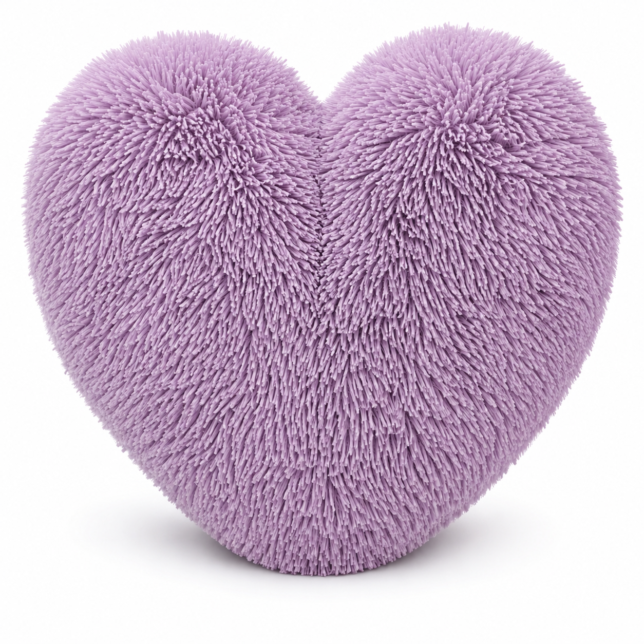 Teddy Cuddles Heart Shape Teddy Fleece Cushion – Soft Filled Decorative Cushion | Night Zone