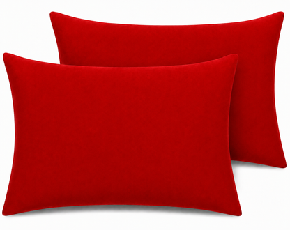 180 Thread Count Percale Pillow Cases Pair – Luxury Easy Care Bedding | Night Zone