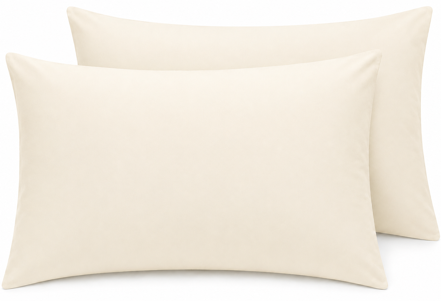 200 Thread Count Egyptian Cotton Pillowcases Pair – Hotel Quality Bedding | Night Zone
