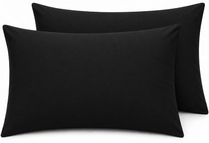 200 Thread Count Egyptian Cotton Pillowcases Pair – Hotel Quality Bedding | Night Zone