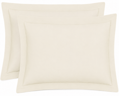 200 Thread Count Egyptian Cotton Pillowcases Pair – Hotel Quality Bedding | Night Zone