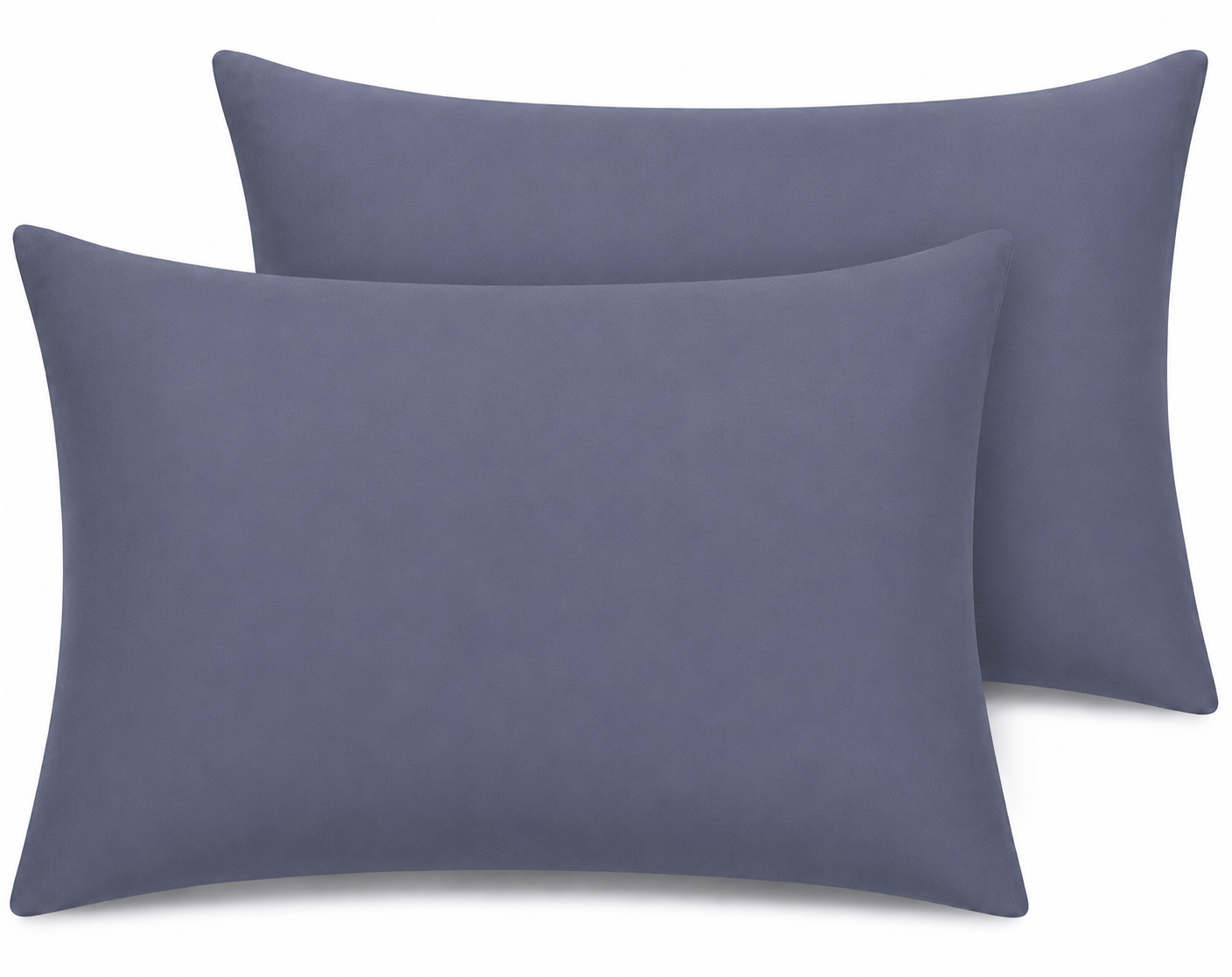 180 Thread Count Percale Pillow Cases Pair – Luxury Easy Care Bedding | Night Zone