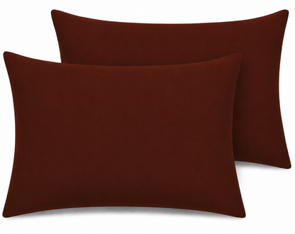 180 Thread Count Percale Pillow Cases Pair – Luxury Easy Care Bedding | Night Zone
