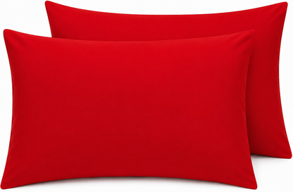 200 Thread Count Egyptian Cotton Pillowcases Pair – Hotel Quality Bedding | Night Zone