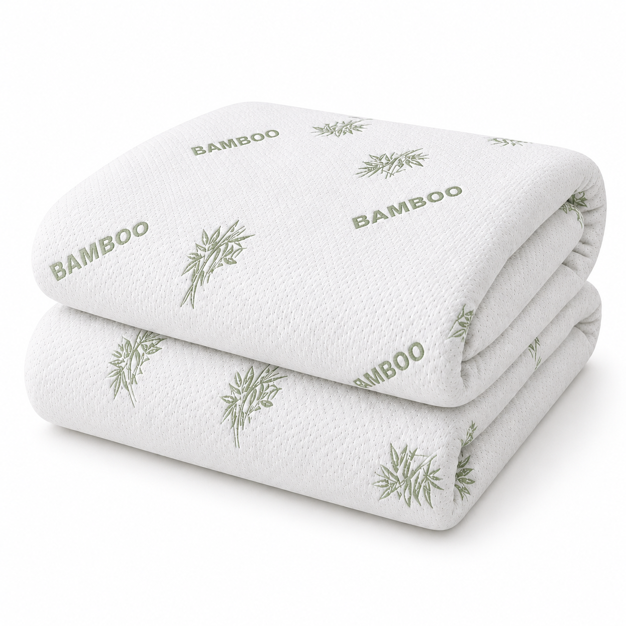 Bamboo Mattress Protector Waterproof 40cm Deep – Quilted Extra Deep Mattress Cover | Night Zone