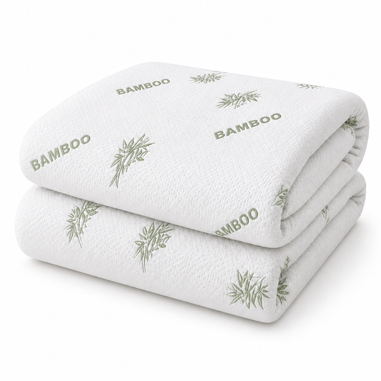 Bamboo Mattress Protector 100% Bamboo Fabric