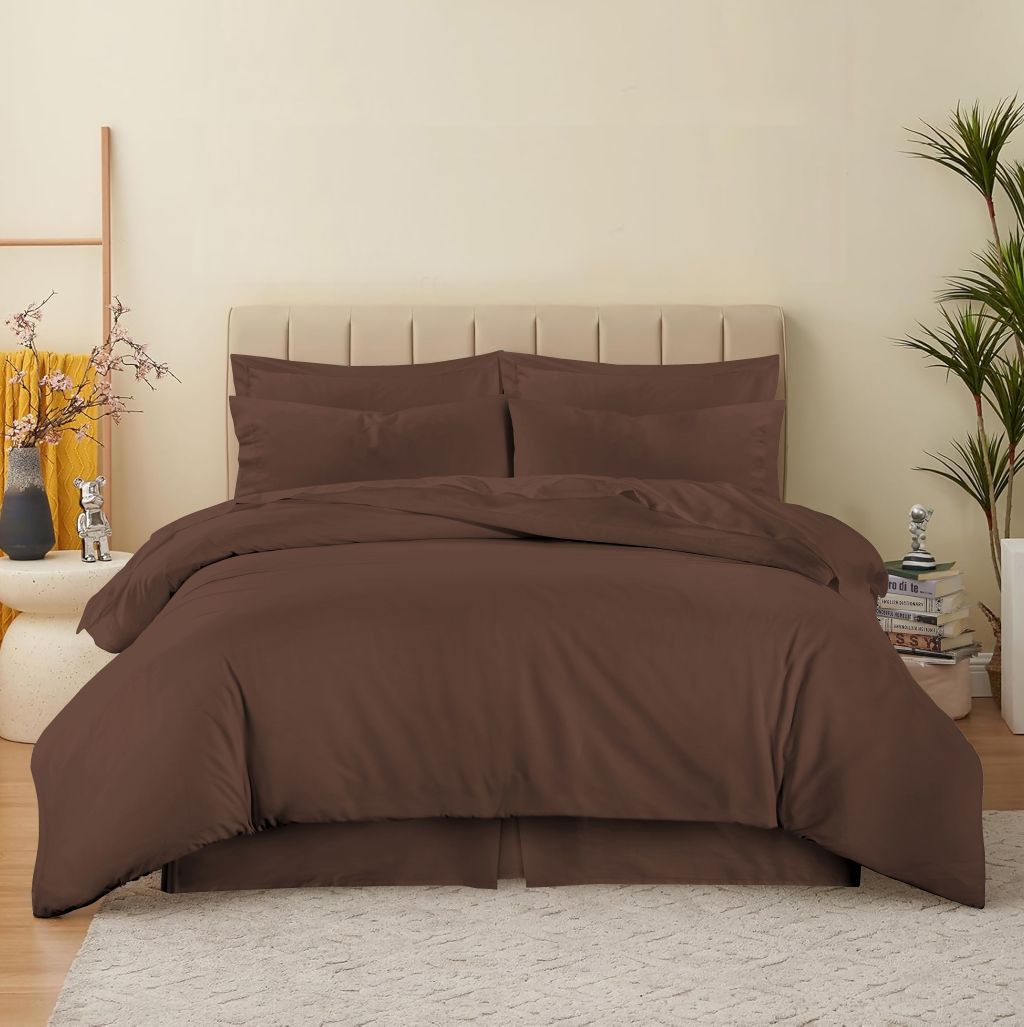 180 Thread Count Percale Duvet Cover Set – Non Iron Polycotton Bedding | Night Zone