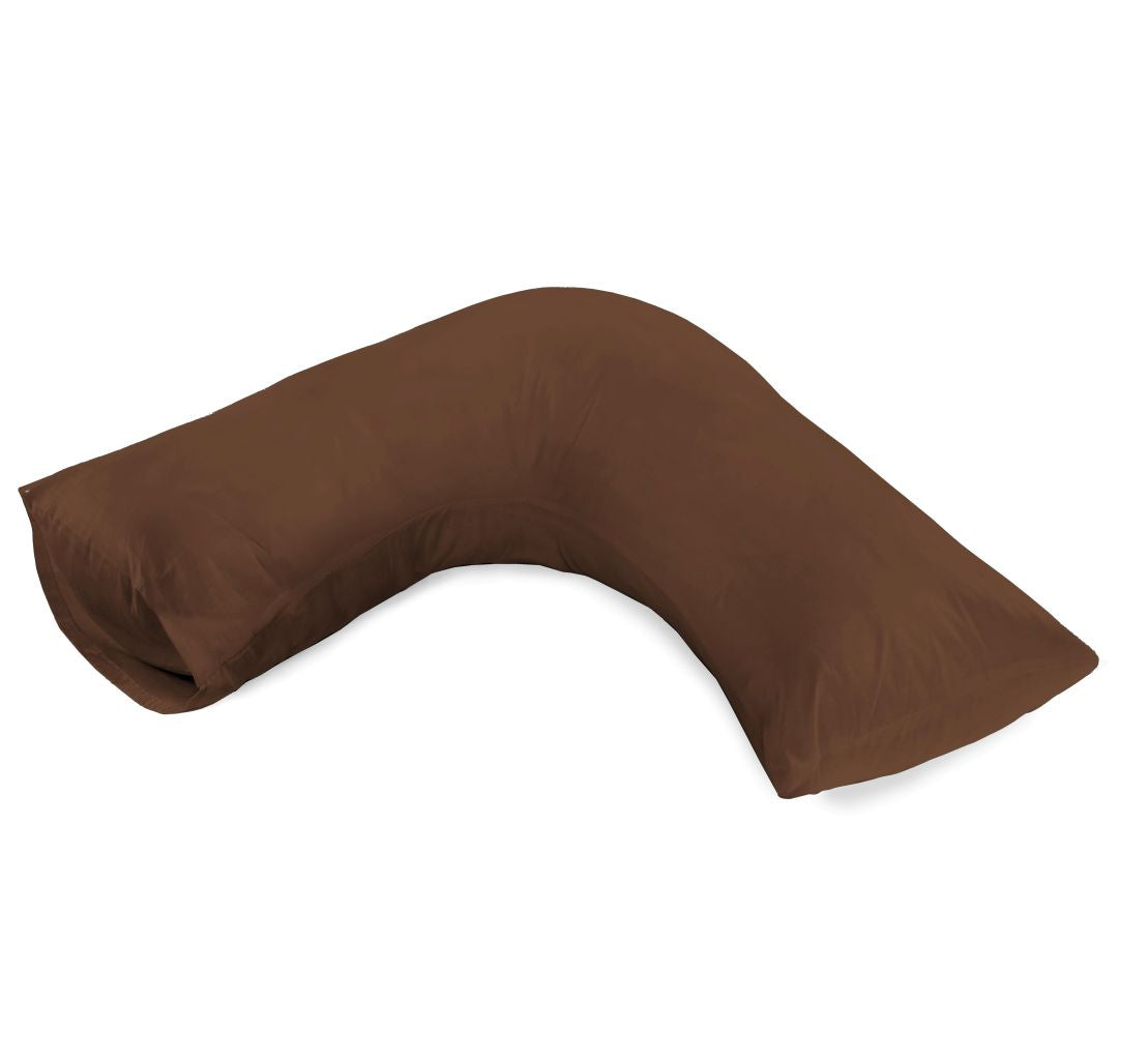 180 Thread Count Percale V Pillowcase – Non Iron Polycotton V Shaped Pillow Cover | Night Zone