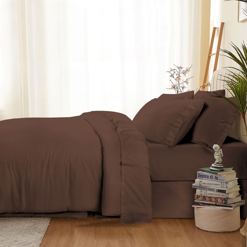 180 Thread Count Percale Pleated Valance Sheet – Non Iron Polycotton Bed Valance | Night Zone