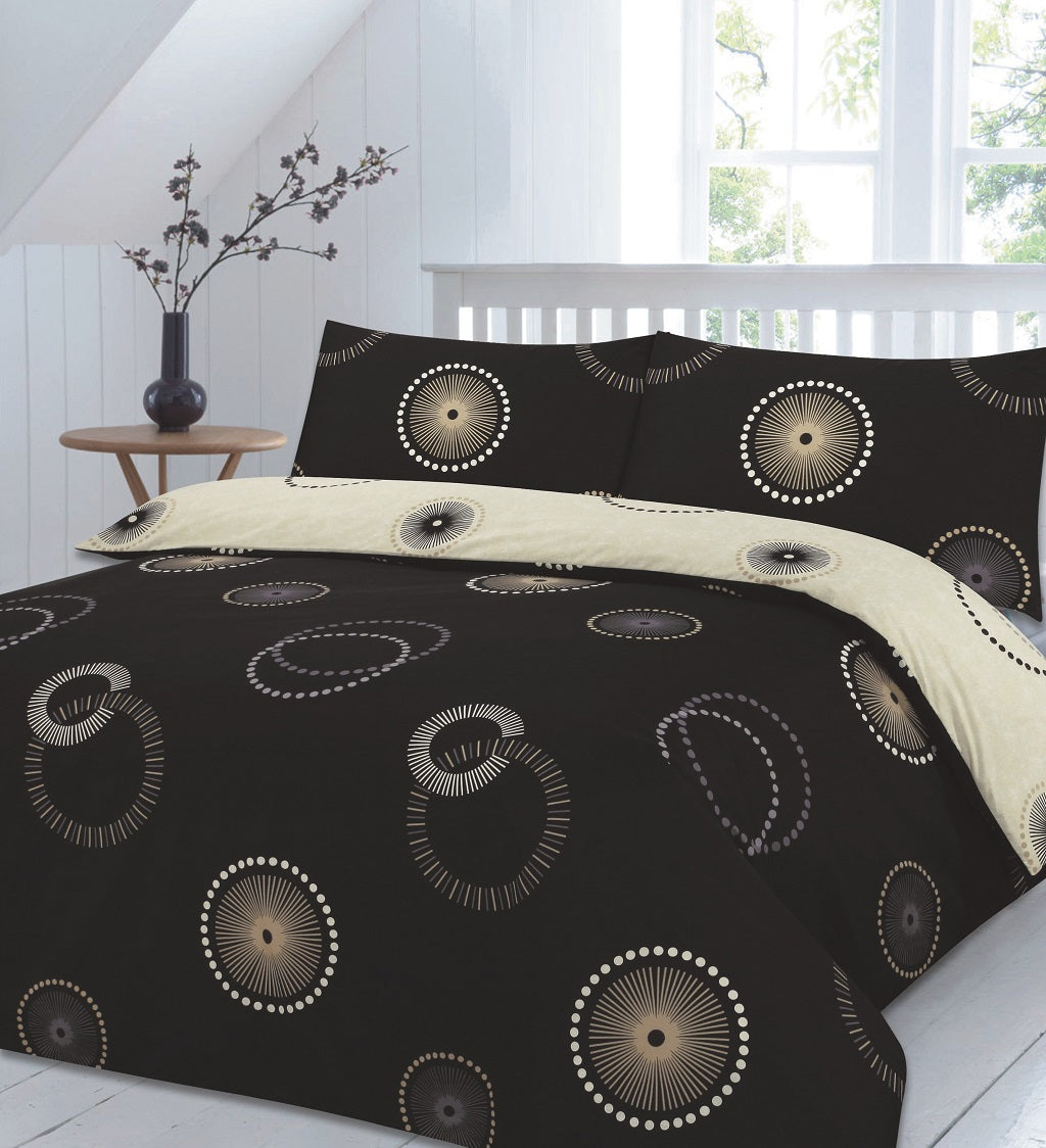 Eden Printed Polycotton Duvet Cover Set – Soft Easy Care Bedding | Night Zone