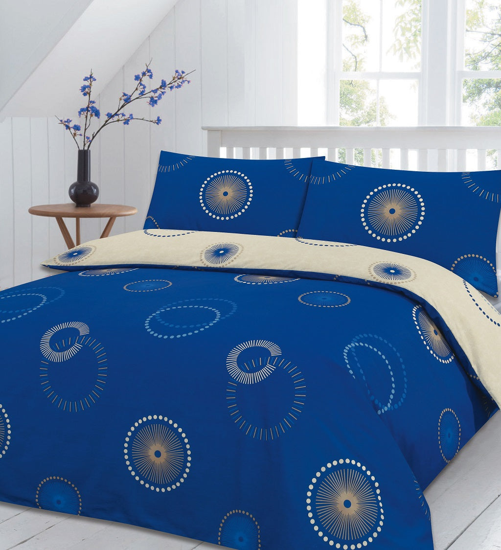 Eden Printed Polycotton Duvet Cover Set – Soft Easy Care Bedding | Night Zone